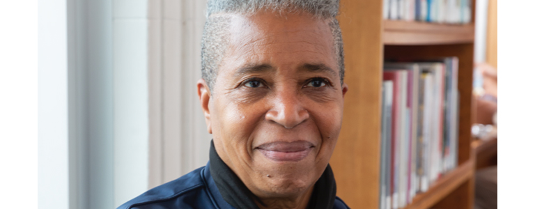 Photo of Dionne Brand: a Canadian poet, novelist, essayist and documentarian