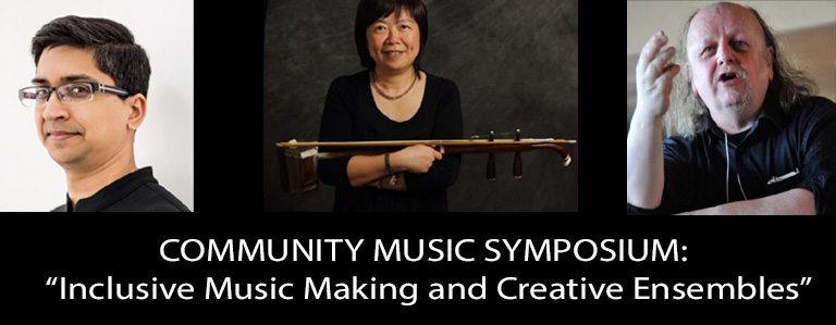 community music symposium banner