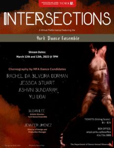 York Dance Intersections Poster 