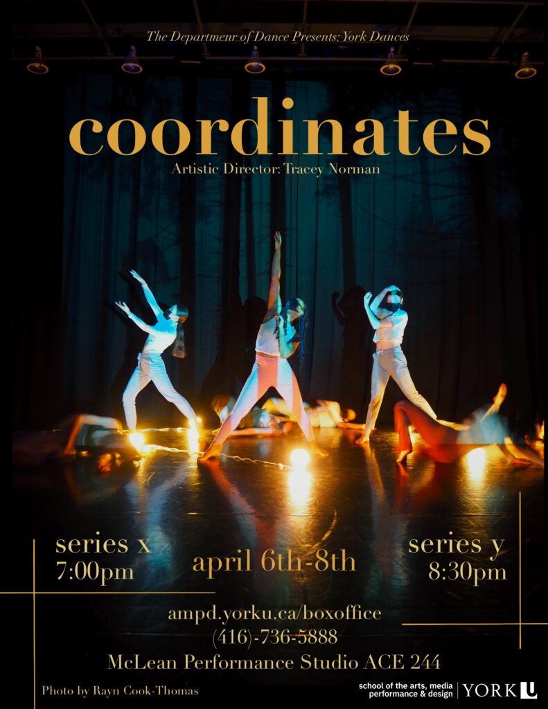 York Dances 2022 coordinates York University Events Calendar